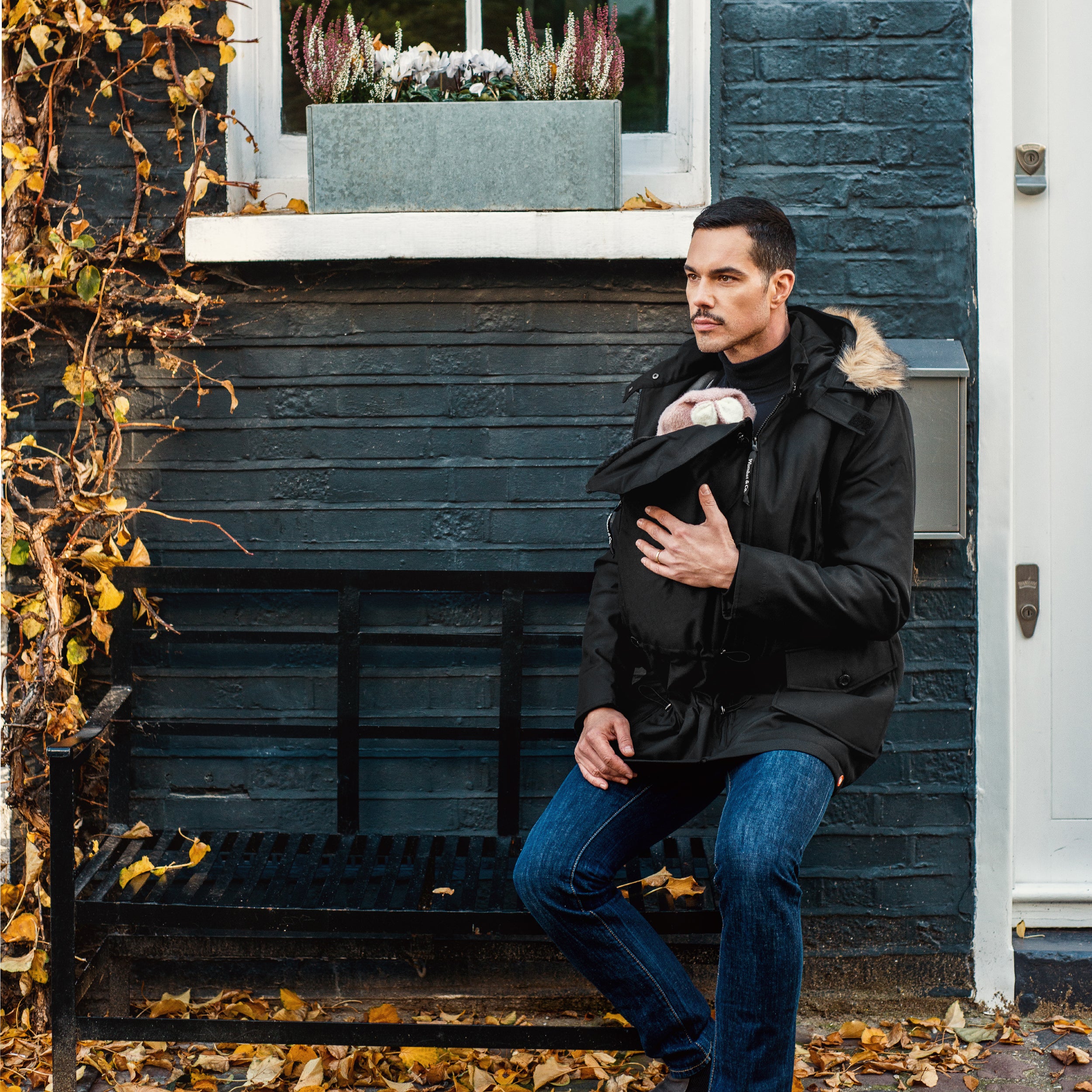 Wombat & Co. Draagjas voor heren - Zwart - Draagjas - MamaMilla