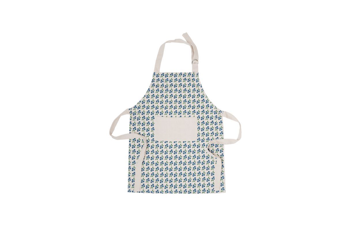 Schort, Kind - Bosbes - - MamaMilla