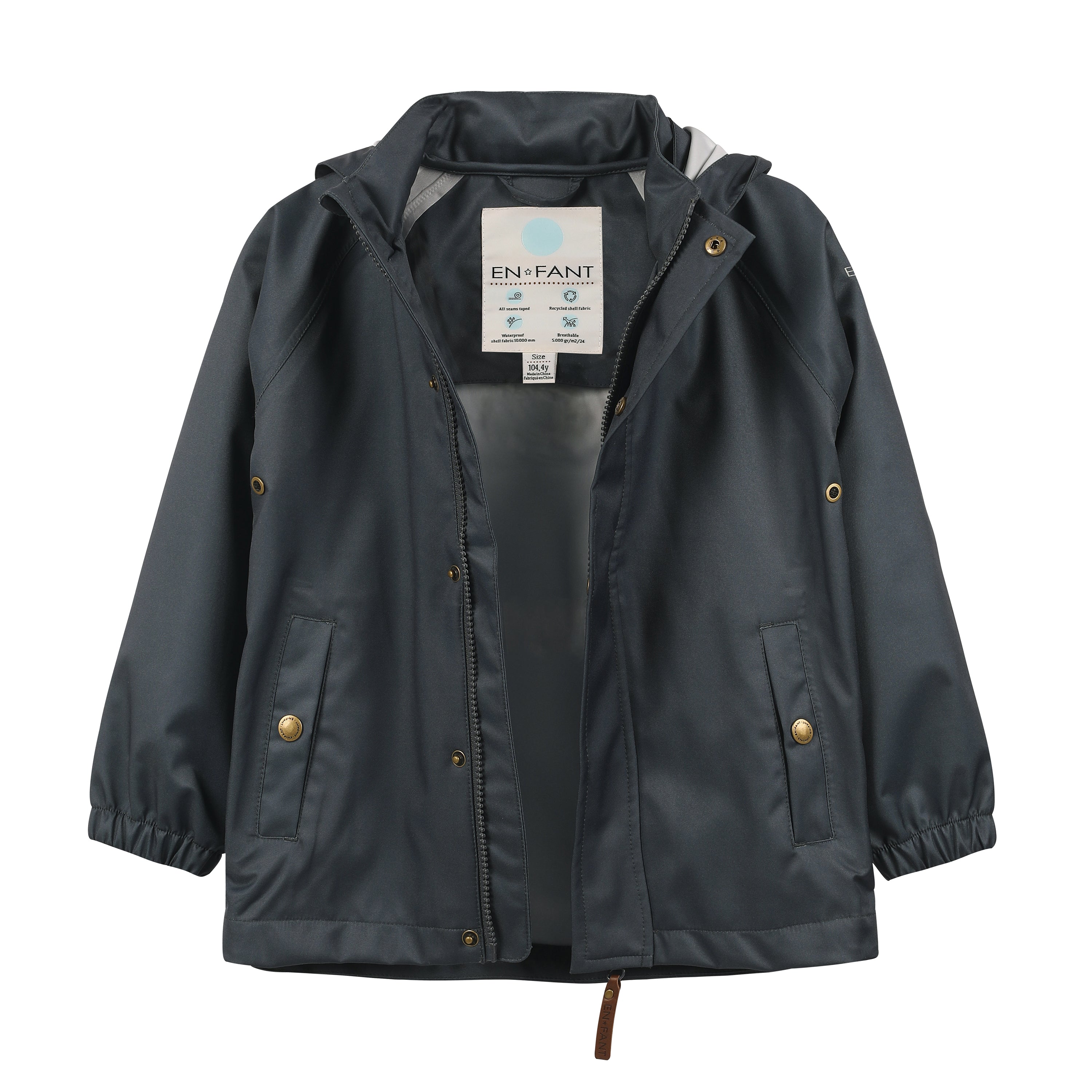 Een chique softshell jack - Oost-Indische inkt - softshell - MamaMilla