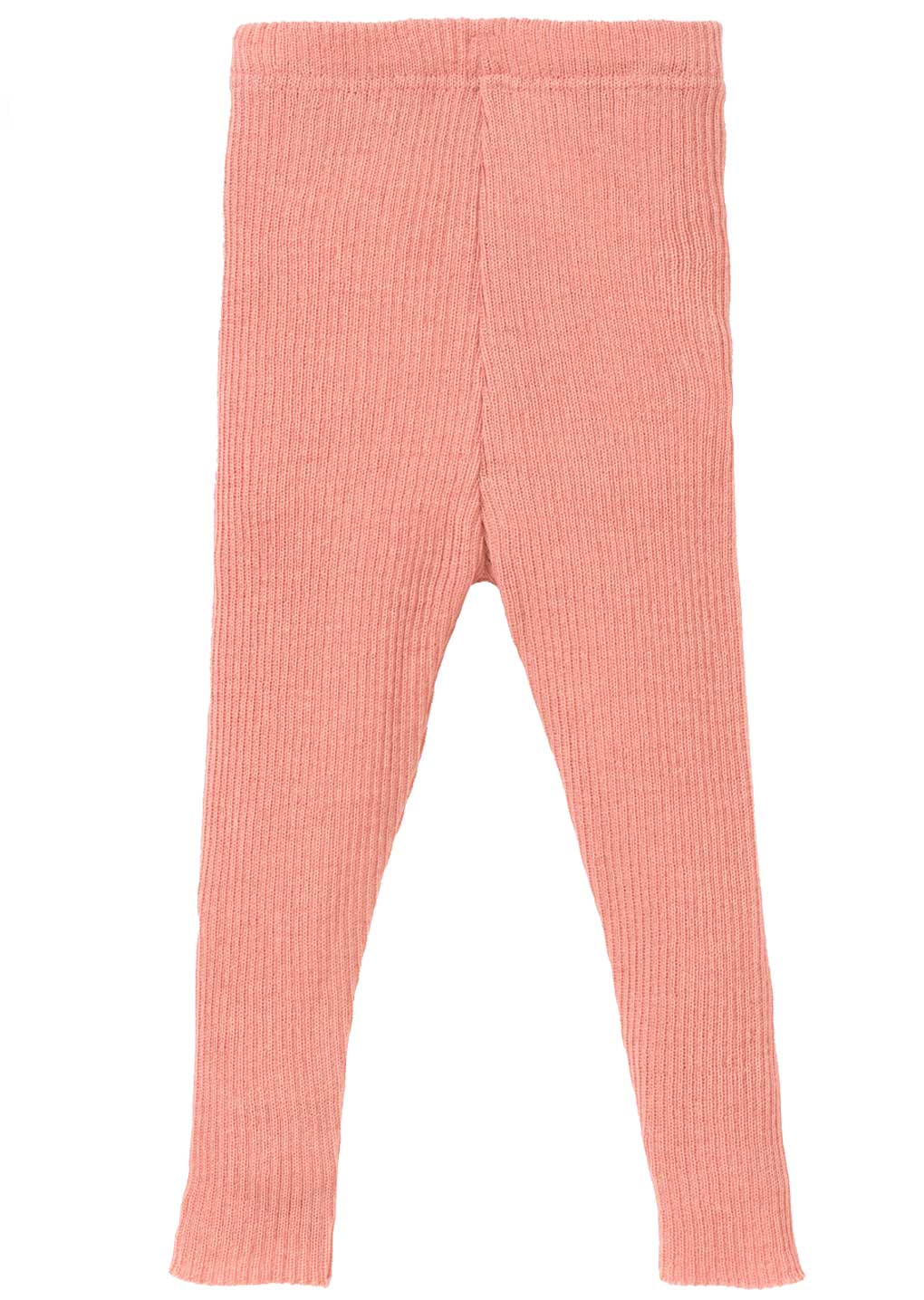 Dunne wollen legging van merinowol – Zachtroze – Disana biologische babykleding