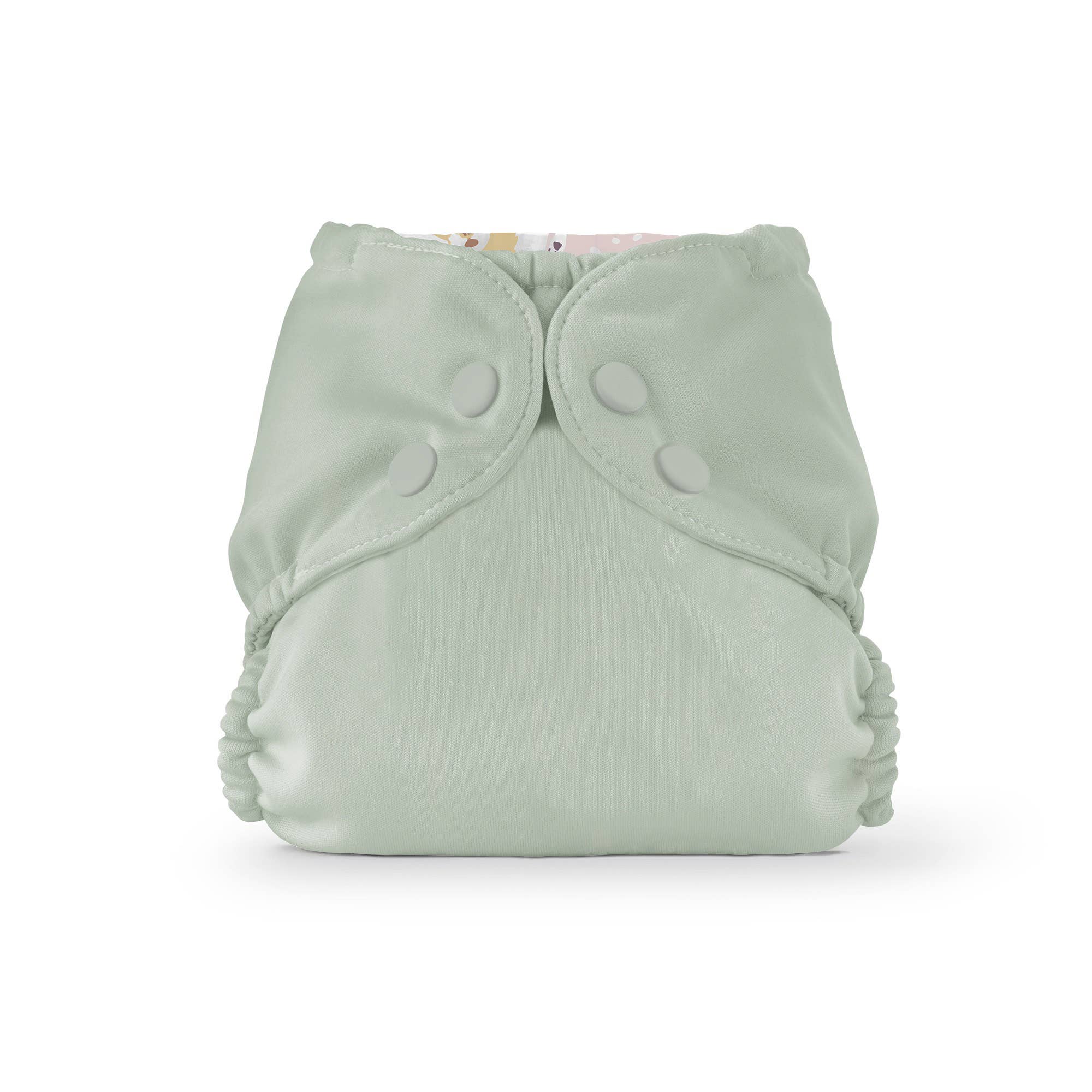 Buitenkant (+ zwemluier): mist / maat 2 (18-35 lbs) - - MamaMilla