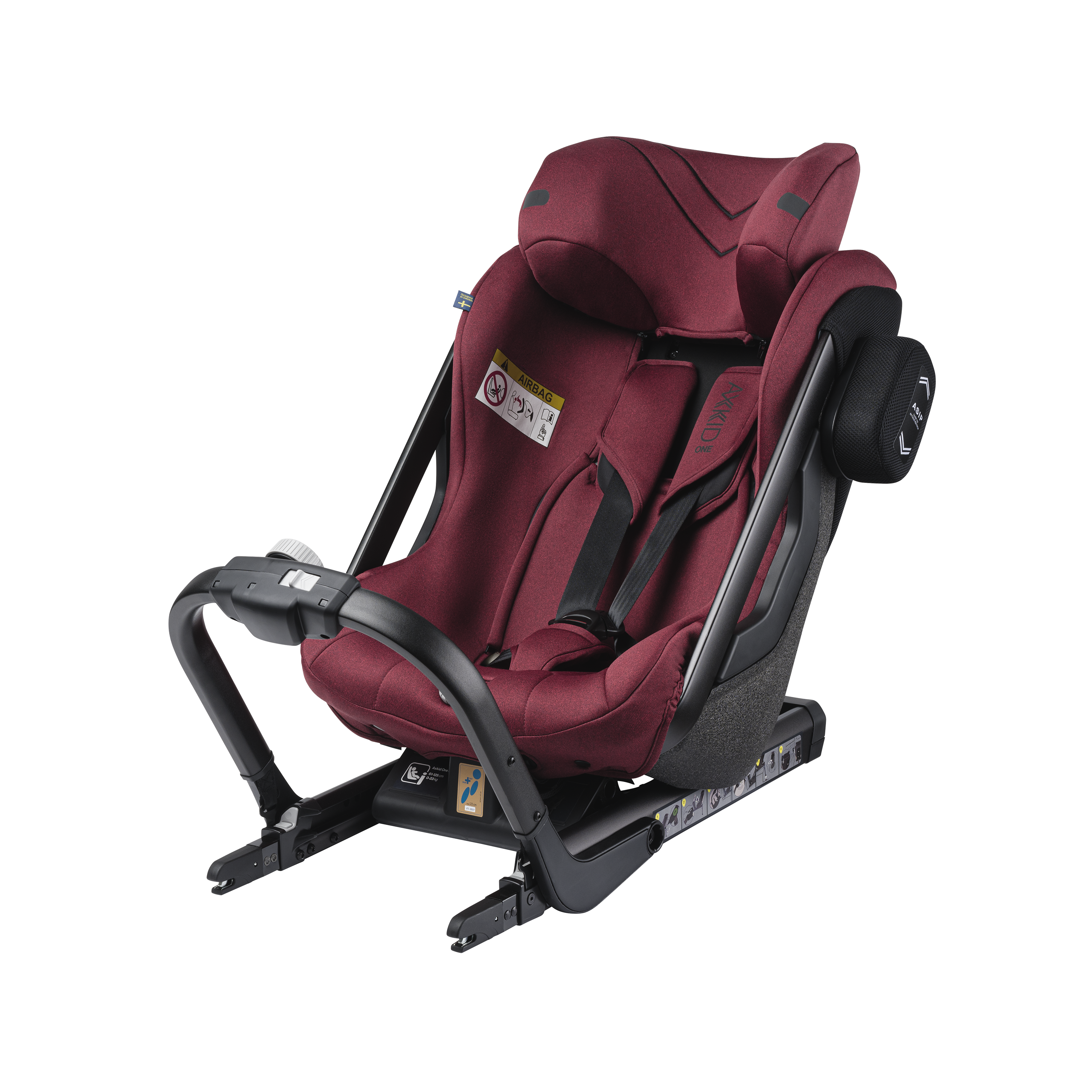 Axkid ONE 2 - Tegel Melange - iSize 61-125 cm - 61-125 cm (3 maanden t/m 7 jaar) - MamaMilla