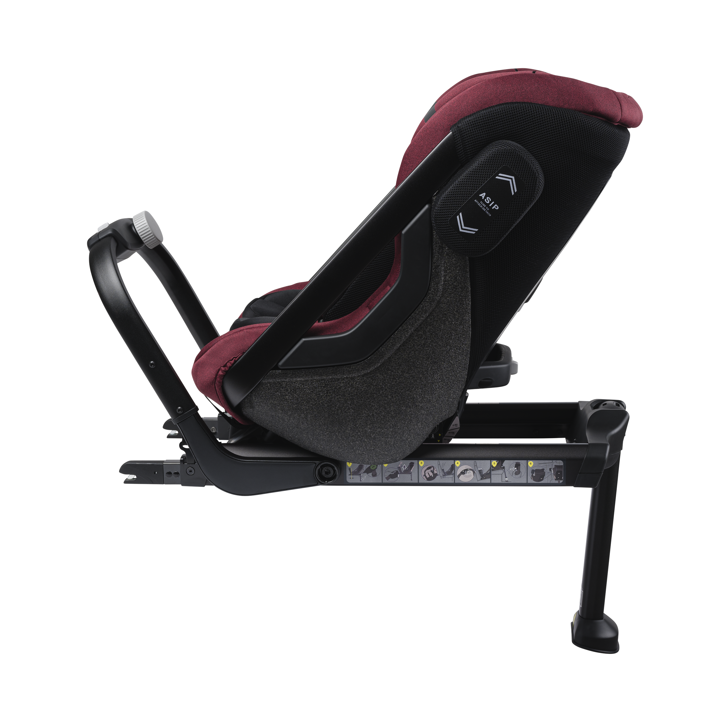 Axkid ONE 2 - Tegel Melange - iSize 61-125 cm - 61-125 cm (3 maanden t/m 7 jaar) - MamaMilla