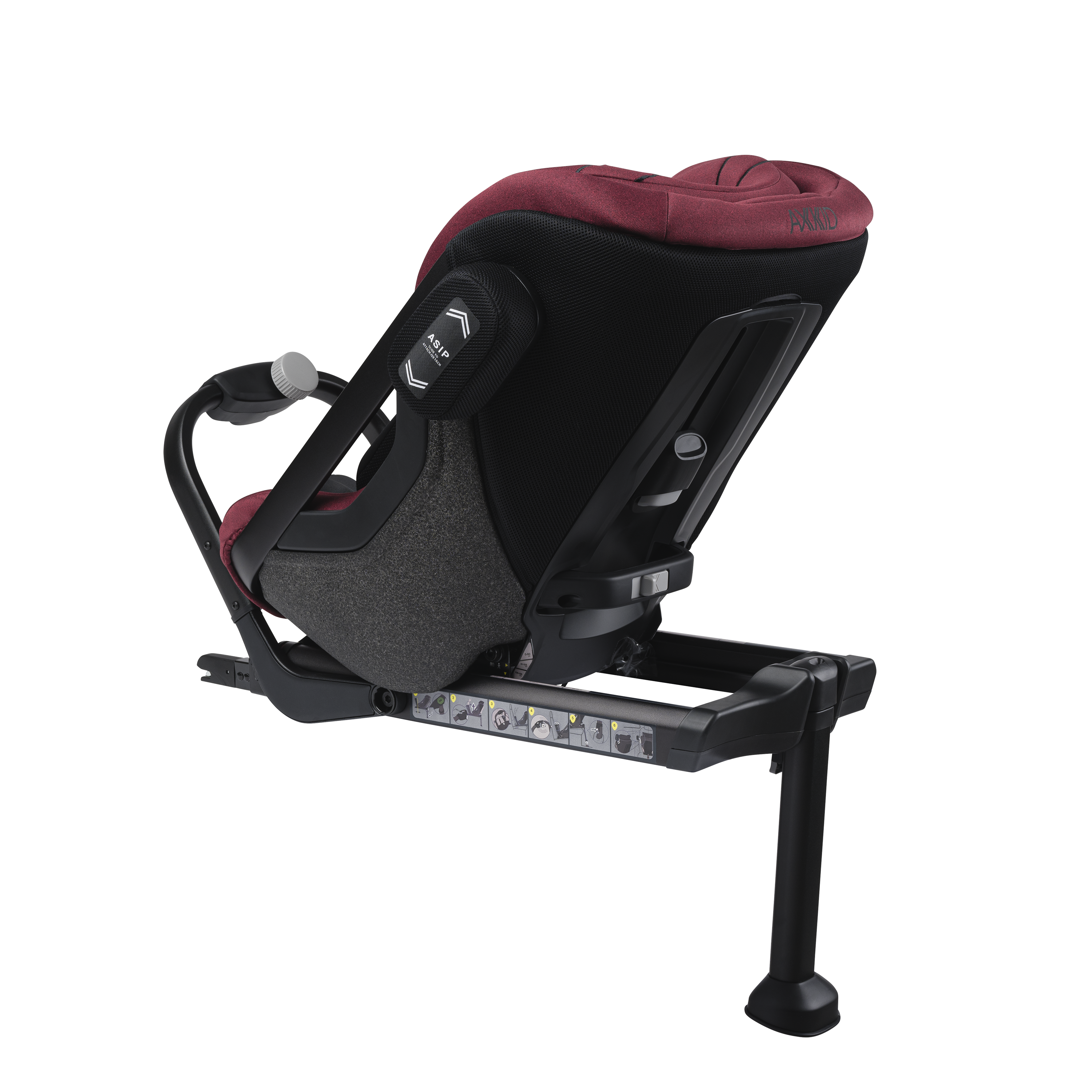 Axkid ONE 2 - Tegel Melange - iSize 61-125 cm - 61-125 cm (3 maanden t/m 7 jaar) - MamaMilla