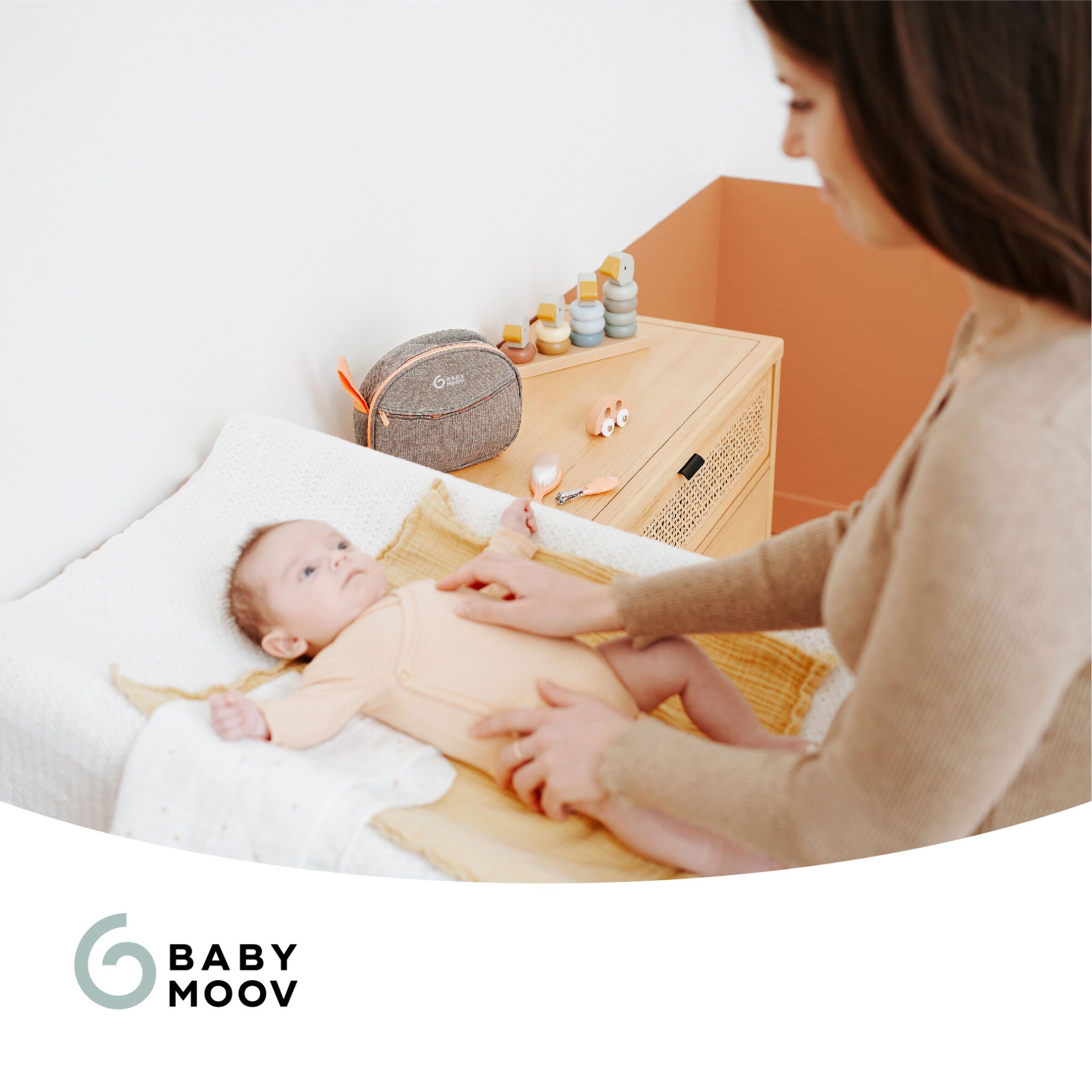 Babymoov Voedingsset voor Baby - 9-delig - Perzik - Voedingsset - MamaMilla