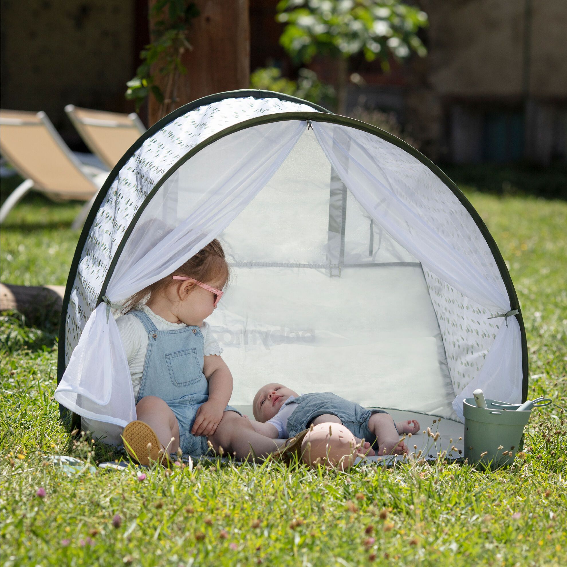Babymoov UV-tent - Groen - Provence - UV-tent - MamaMilla