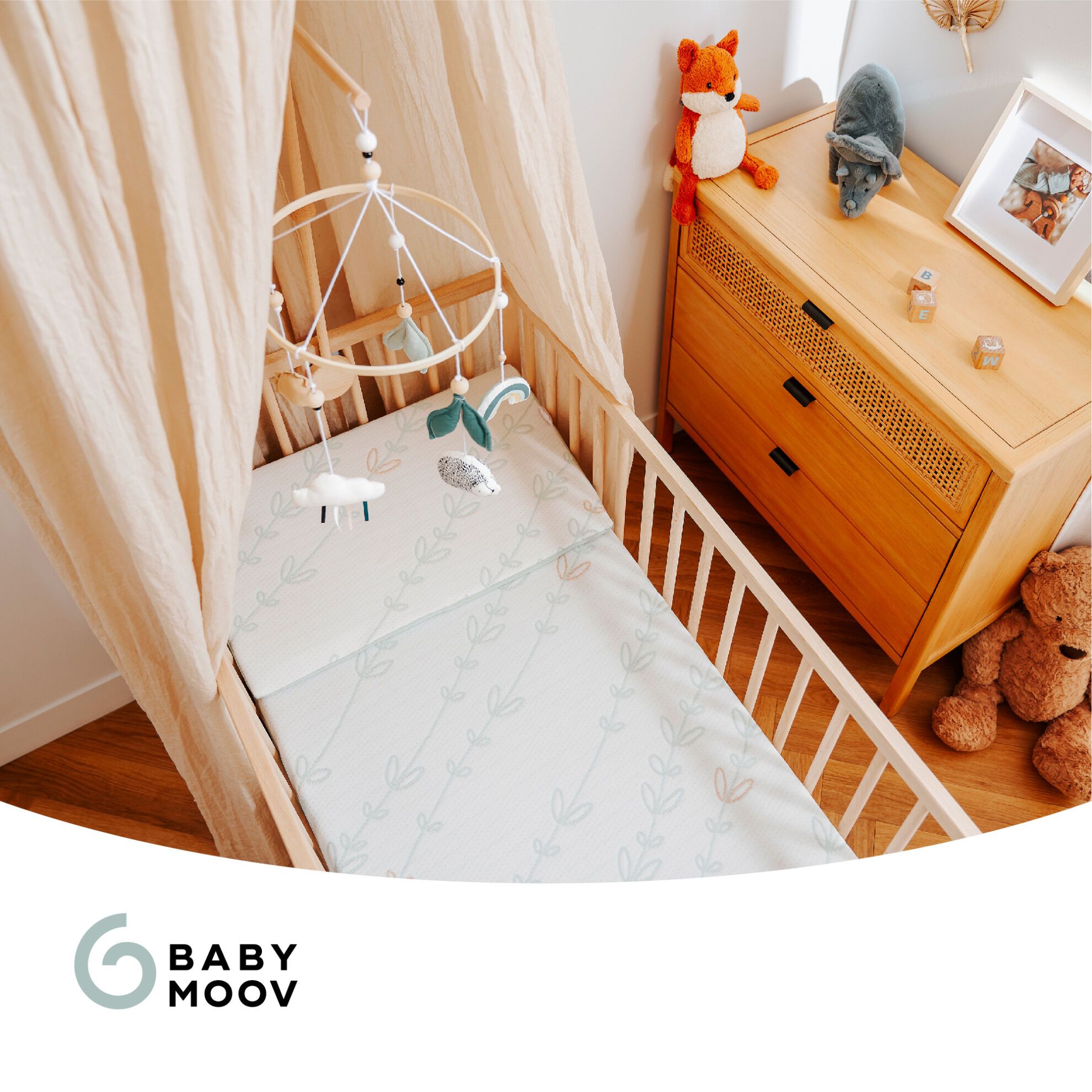 Babymoov Wigkussen tegen Reflux, Hoest en Verkoudheid - Breed - Wig - MamaMilla