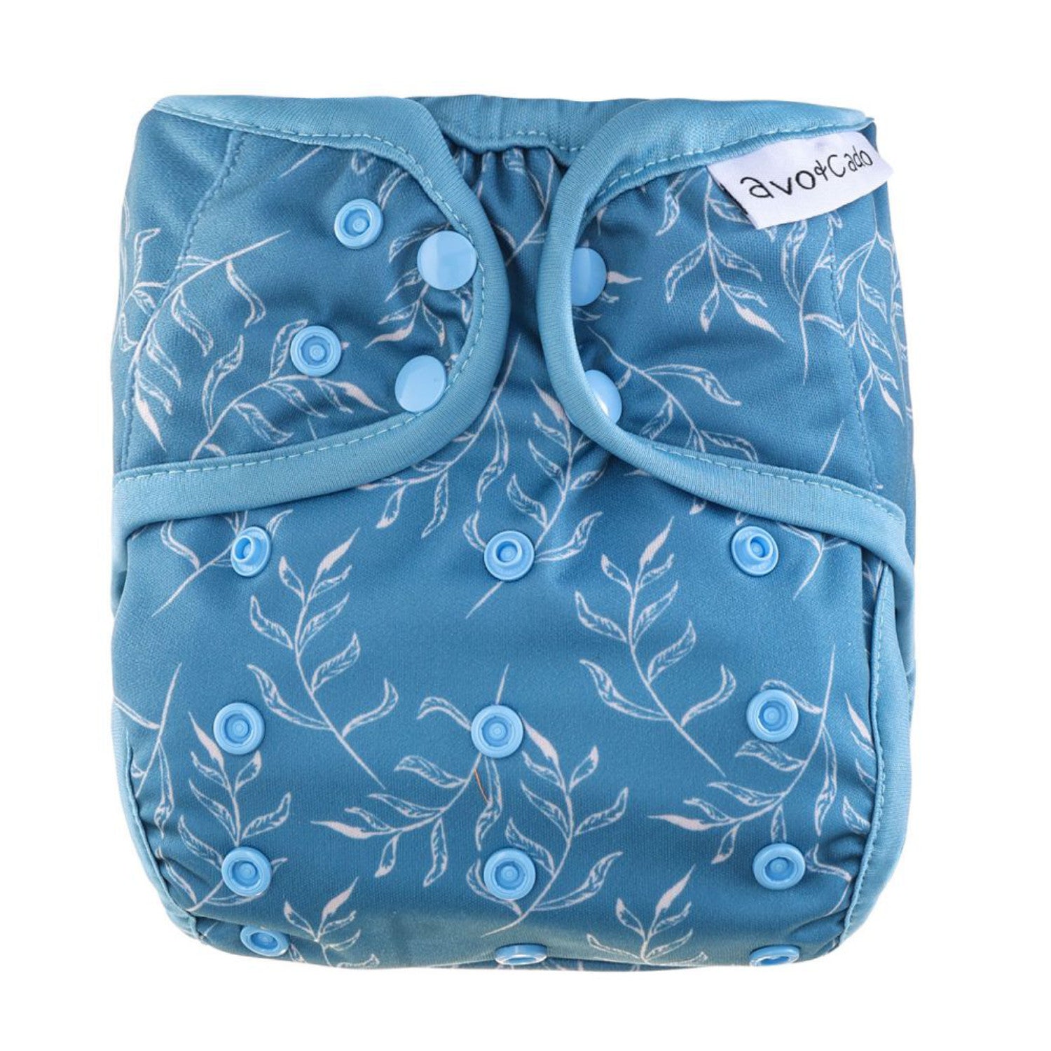 avo+cado One Size Explorer Luierhoes - Wildpflanzen, Naturküche, Knospen, Giersch, Zand, Pampasgras, Moss, Mauve, Blätter, Kräuter, Grijs, Pusteblume - - MamaMilla