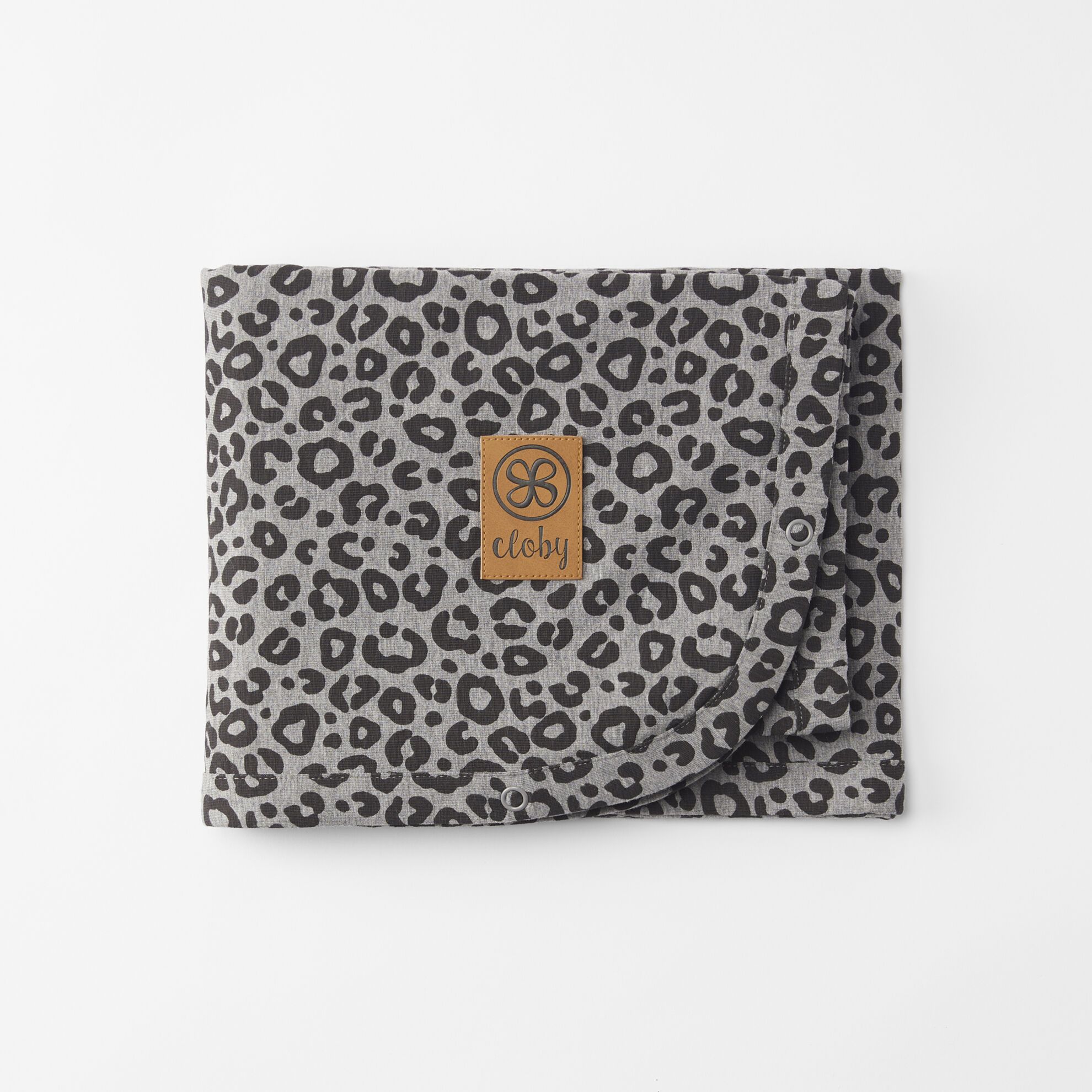 Cloby UV-deken met UPF 50+ - Leopard Black Grey - UV-deken - MamaMilla