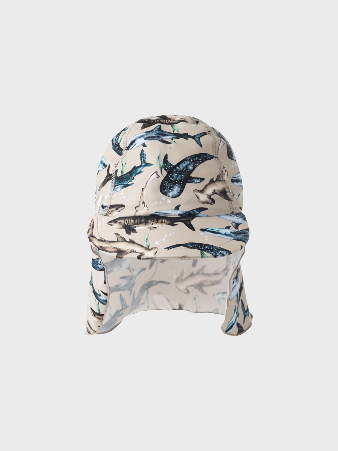 Noem het zonne- en zwemhoed met schaduw - Zilo - Pure Cashmere - Zonnehoed - MamaMilla