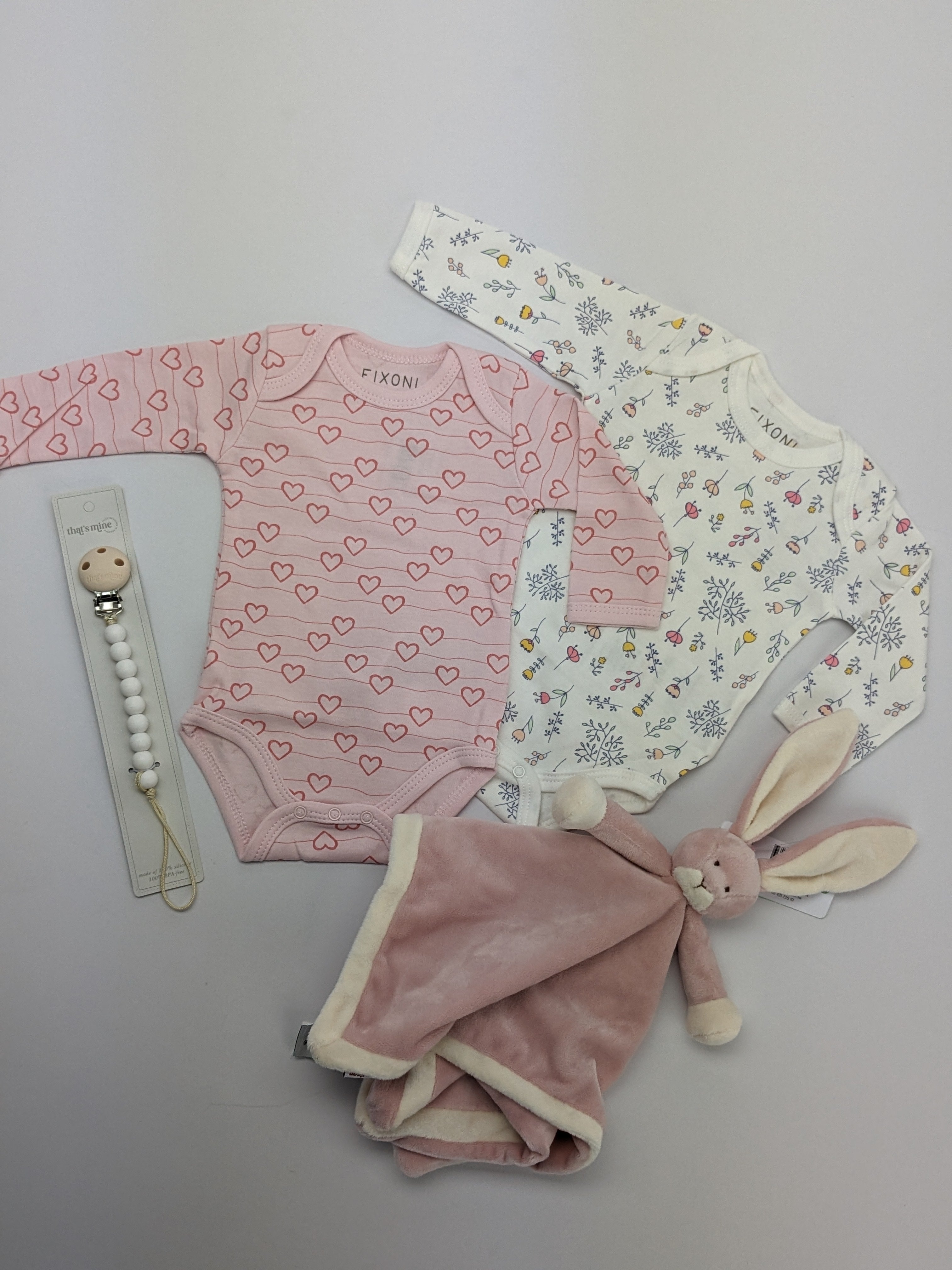 Fixoni body - New Nadja - Hartjes - Roze - Kleding - MamaMilla