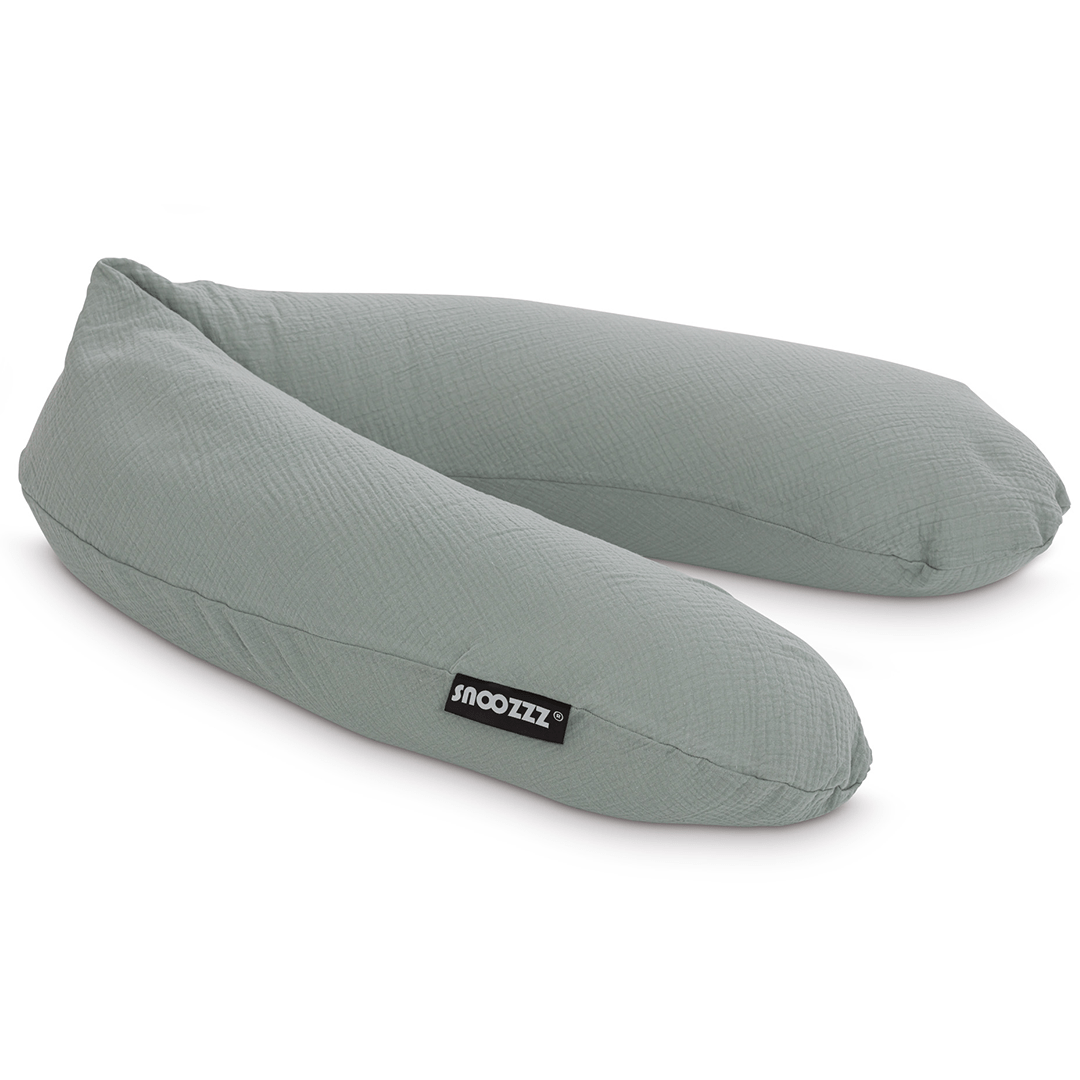 Snoozzz Zwangerschaps- & voedingskussen - Stone - Voedingskussen - MamaMilla