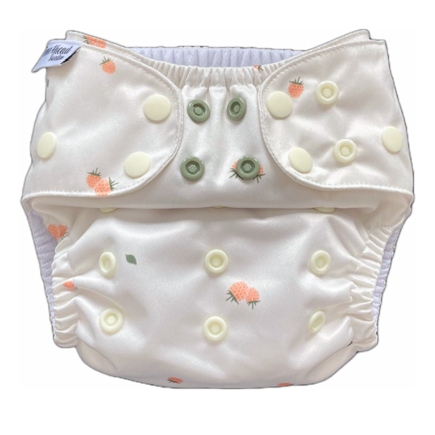 Het Zweedse bos | Zakluier | Slijm 3-15kg: Hopbloemen wit / Geen inzetstukken - - MamaMilla