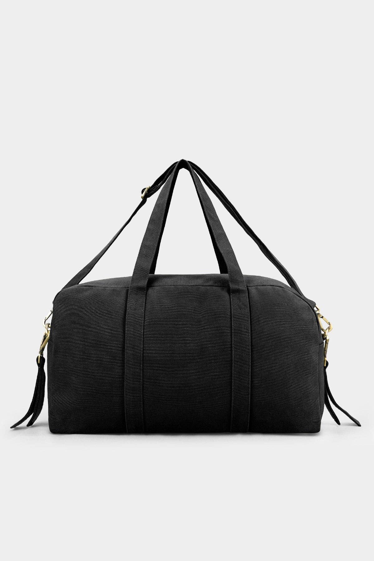 Hindbag Pusletaske Økologisk Bomuld Sort