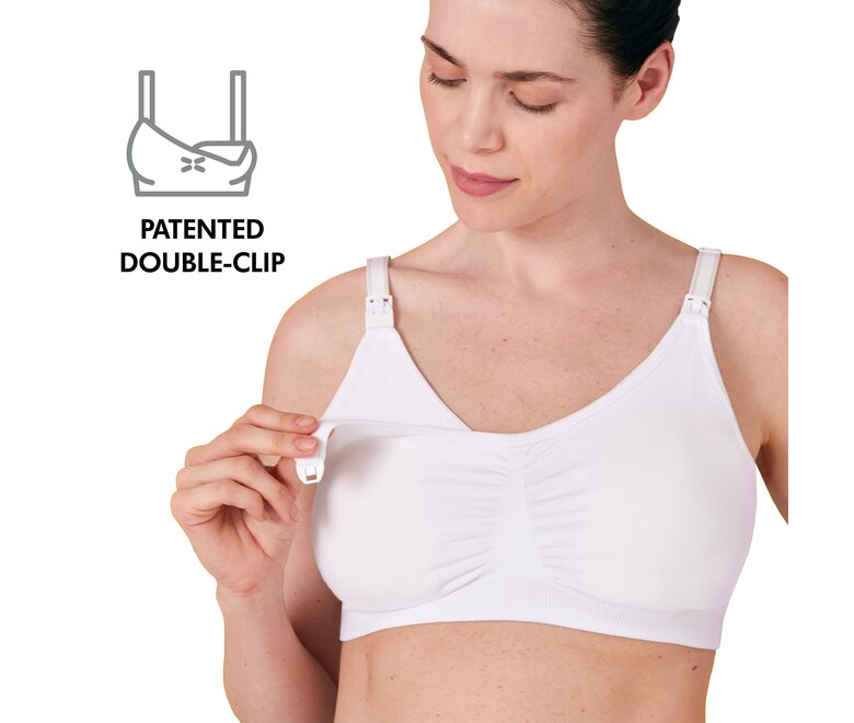 Medela Comfortabele 3-in-1 voedings- en kolfbeha, zwart, maat M - MamaMilla