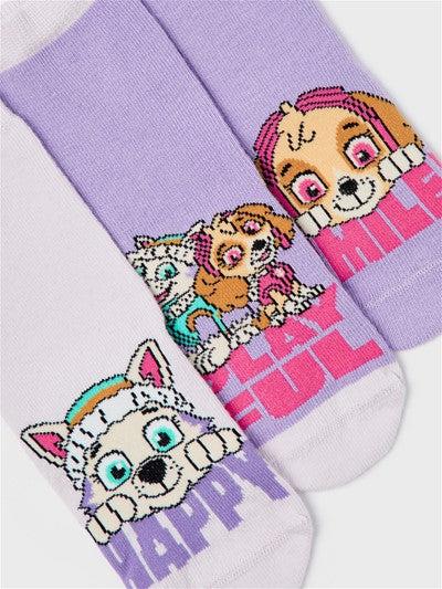 Name it 3 pack sokken met Paw Patrol - Jumi - Sand Verbena - Sokken - MamaMilla