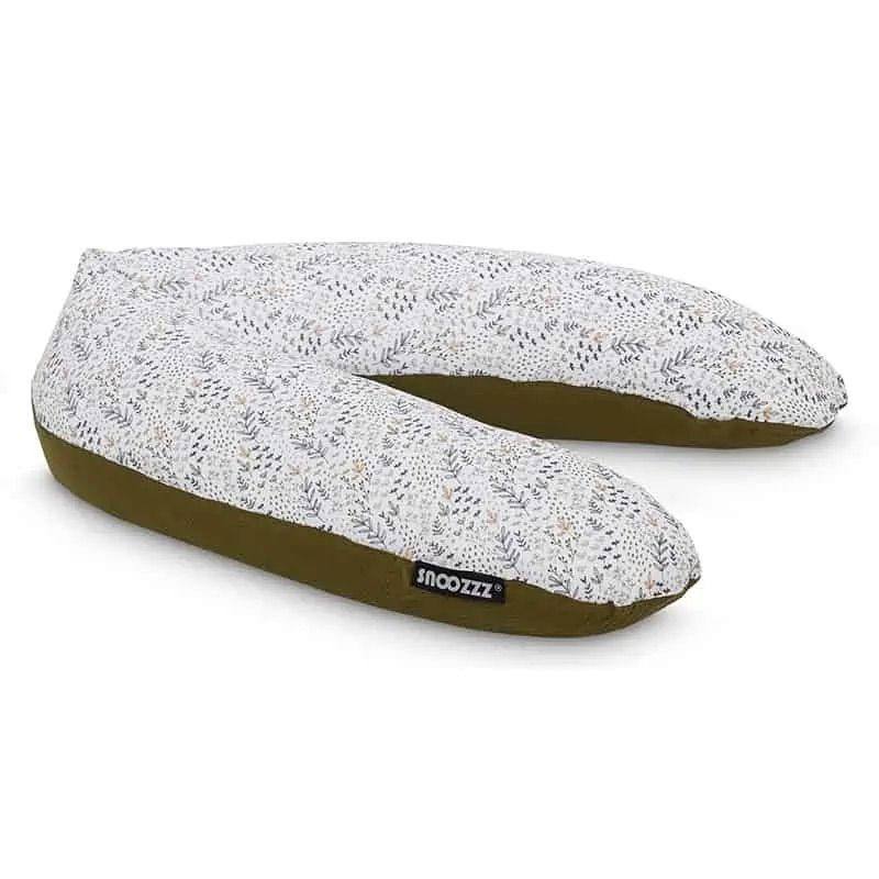 Snoozzz Zwangerschaps- & Voedingskussen - Natuurlijk Brons - Voedingskussen - MamaMilla