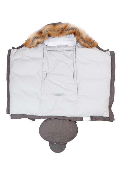 EasyGrow reistas/slaapzak - Exclusive - Grey Solid - Reistas - MamaMilla