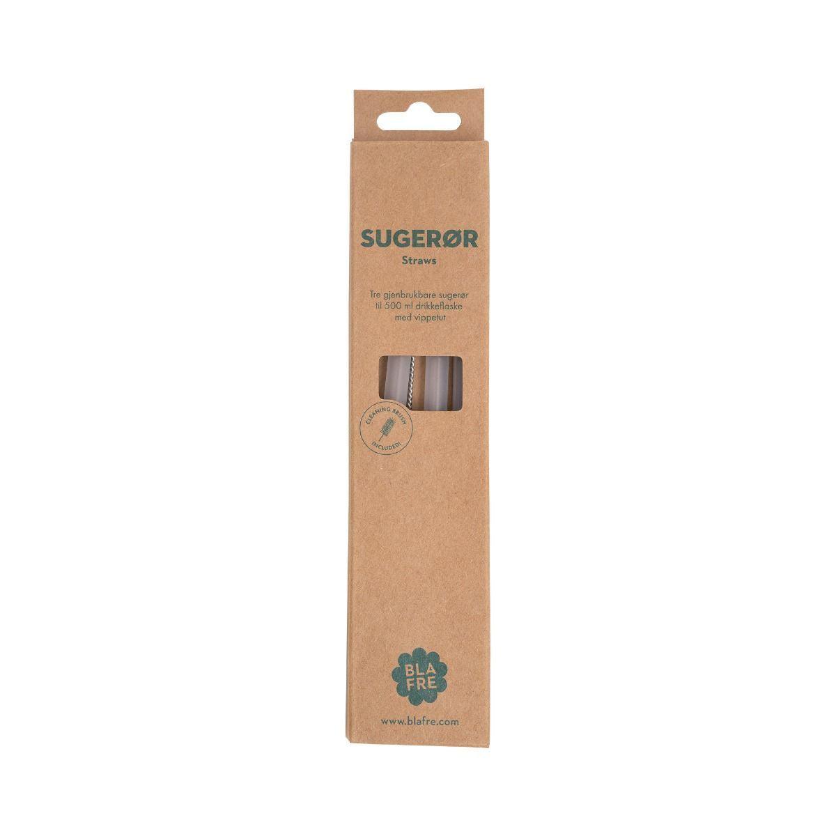 BLAFRE rietje voor stalen fles van 500 ml - Rietje - MamaMilla