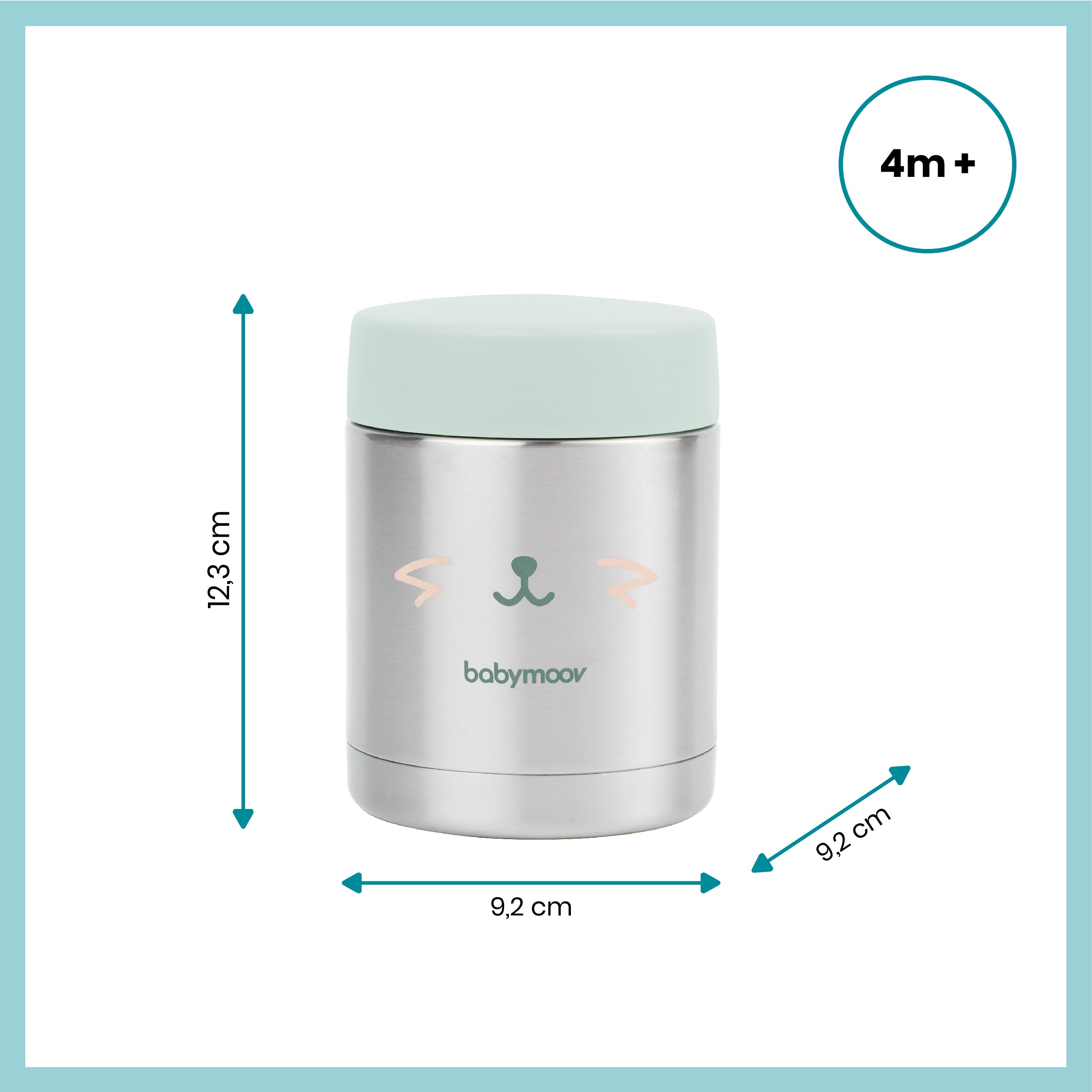 Babymoov Thermosvoedseldoos in RVS - 350 ml - Thermosvoedseldoos - MamaMilla