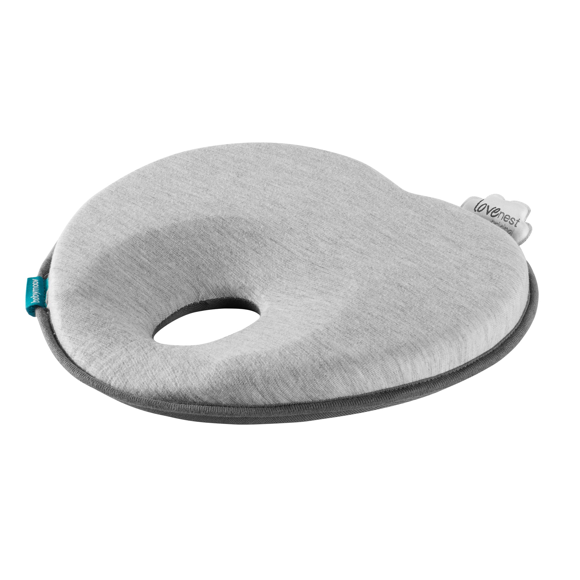 Babymoov Ergonomisch Babykussen (Loverest) - Grijs (0-4m) - Babyhoofdkussen - MamaMilla