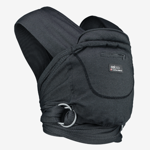 Dichte rekbare draagdoek Caboo +katoen - Phantom - draagdoek - MamaMilla