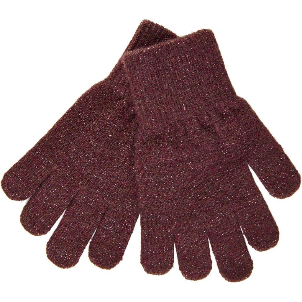 Mikk-line magische gebreide wanten - set van 3 - Zwart - Glitter - Wanten - MamaMilla