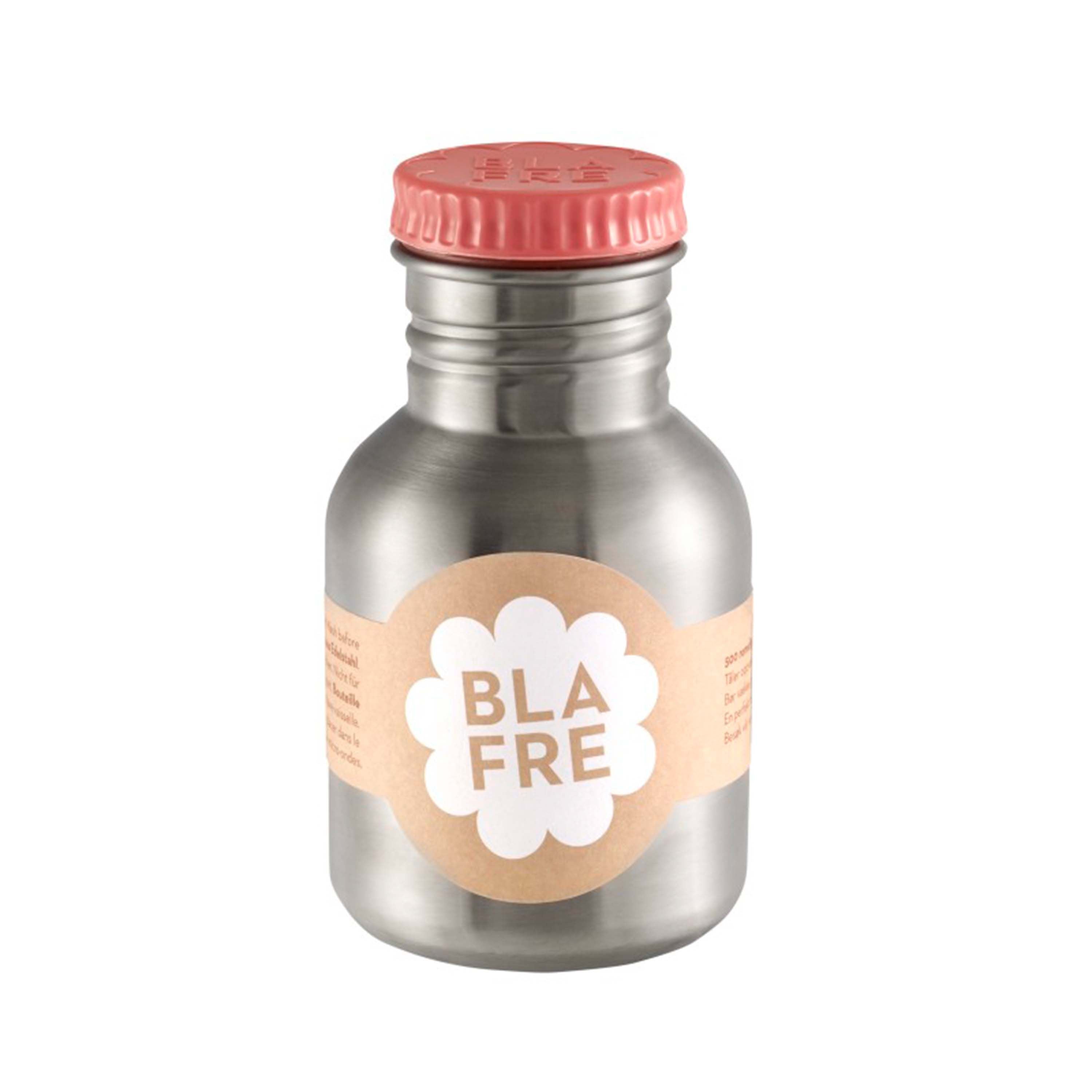 BLAFRE drinkfles in roestvrij staal - 300 ml - Roze - Drinkfles in staal - MamaMilla