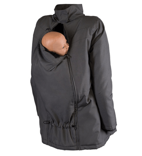 Wombat & Co. WALLABY 4-in-1 winterjas voor zwangere vrouwen/draagjas - Grijs - Draagjas - MamaMilla