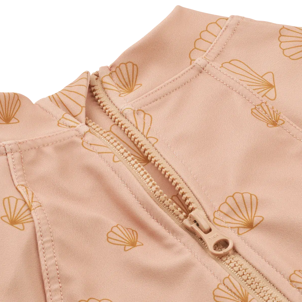 Liewood babyzwempak met lange mouwen - Badpak Maxime - Sea shell / Pale Toscane - Zwemkleding - MamaMilla