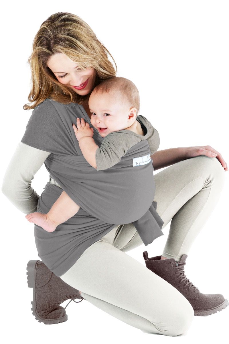 Love radius stretch wikkelbasis - Flanel - omslagdoek - MamaMilla