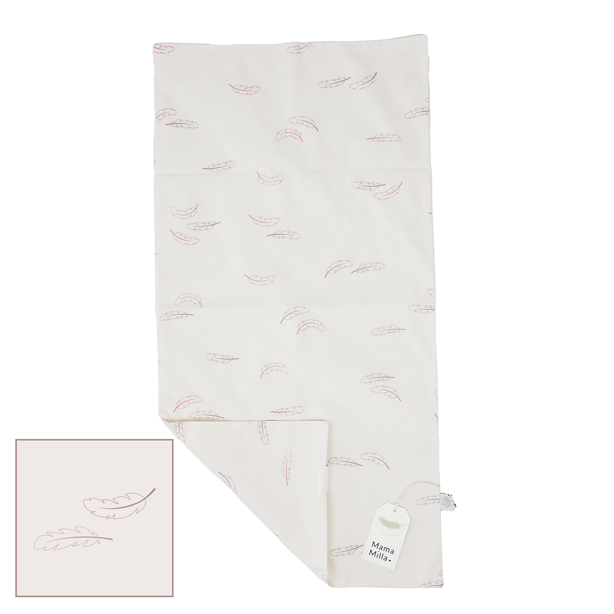 MamaMilla laken voor babynest - Rozenveren - laken voor babynest - MamaMilla