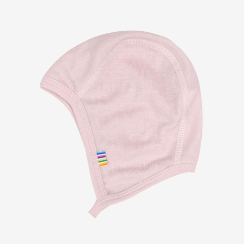 Joha babymutsje/helm in bamboe - Roze - Babymutsje - MamaMilla