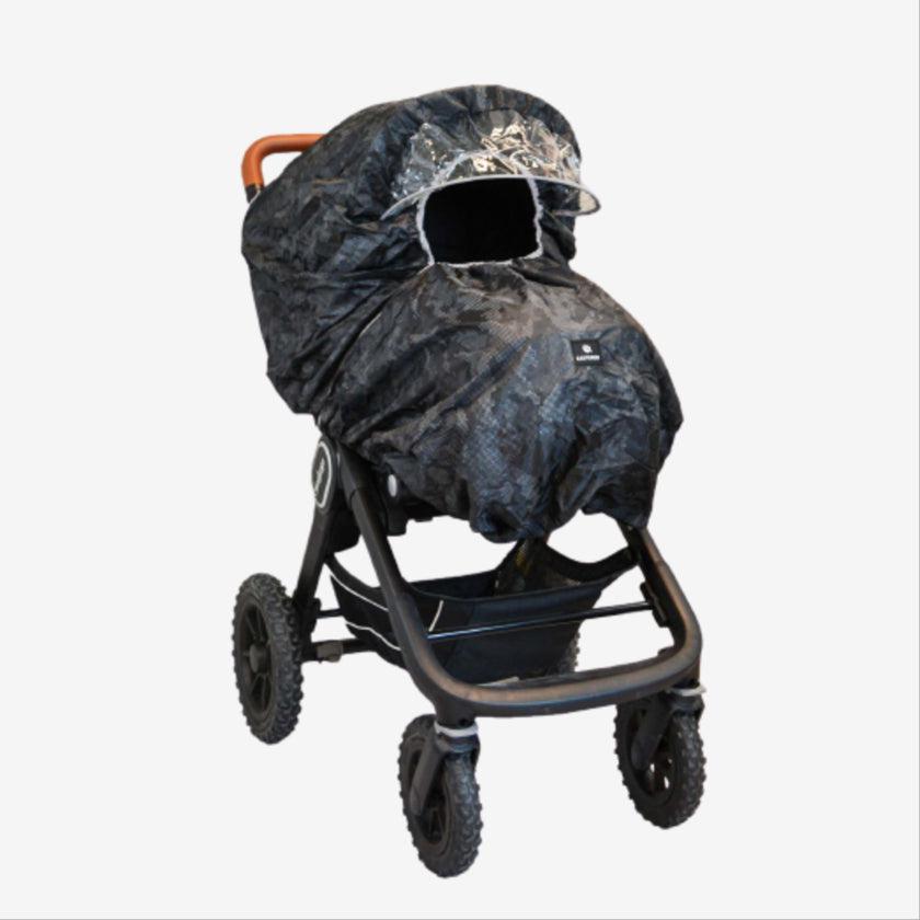 EasyGrow regenhoes voor de kinderwagen - Camo - Regenhoes enkele kinderwagen - MamaMilla
