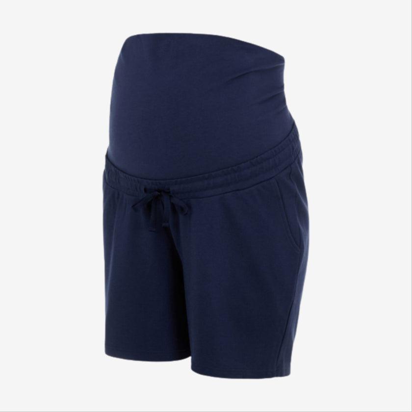 Mamalicious Zwangerschapsshorts - Curve Lif - Navy Blazer - Zwangerschapskleding - MamaMilla