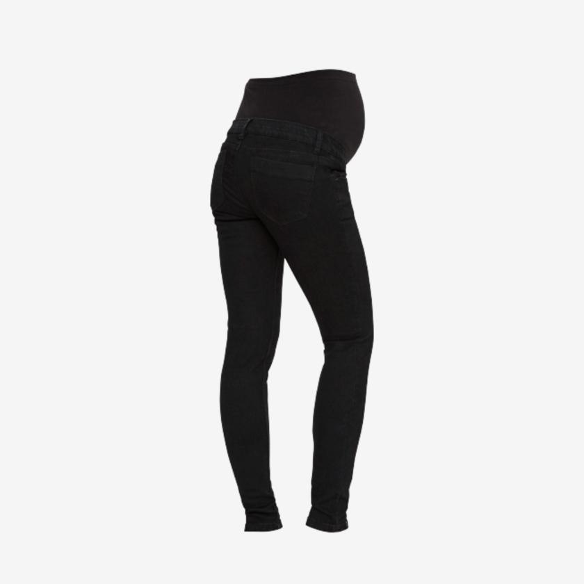 Mamalicious slim fit zwangerschapsjeans - Zwart - Zwangerschapskleding - MamaMilla