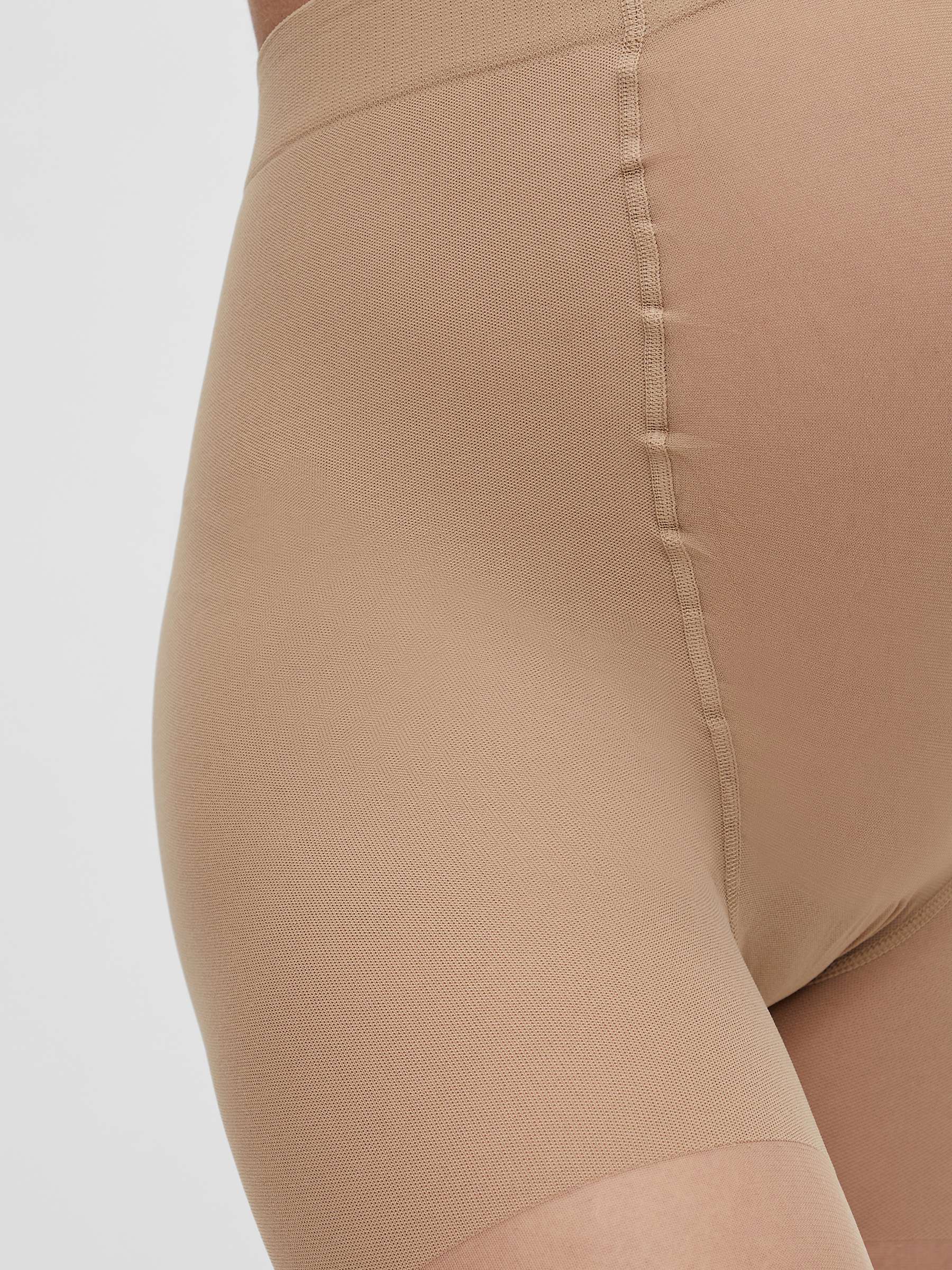 Mamalicious steunkousen nylon (30 den) 2-pack - Sabrina - Tan - zwangerschapskleding - MamaMilla