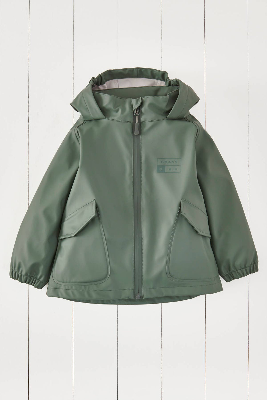Grass &amp; Air khaki regnjakke