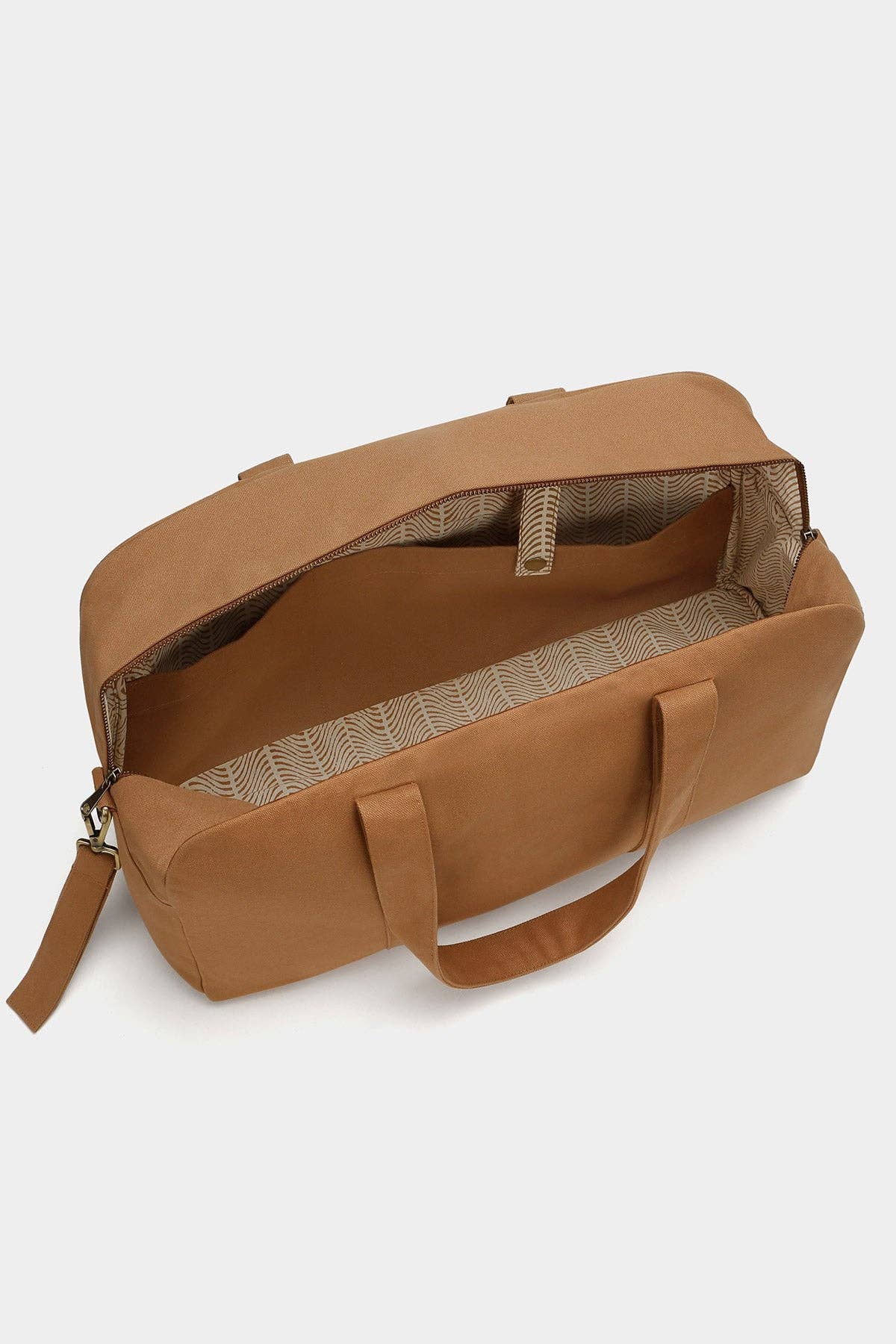 Hindbag Pusletaske Økologisk Bomuld Brun