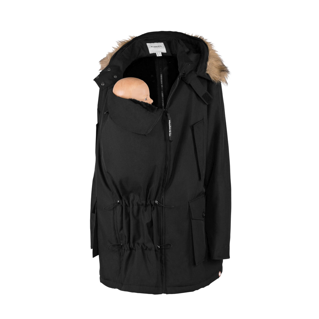 Wombat &amp; Co. Draagjas voor heren - Zwart - Draagjas - MamaMilla