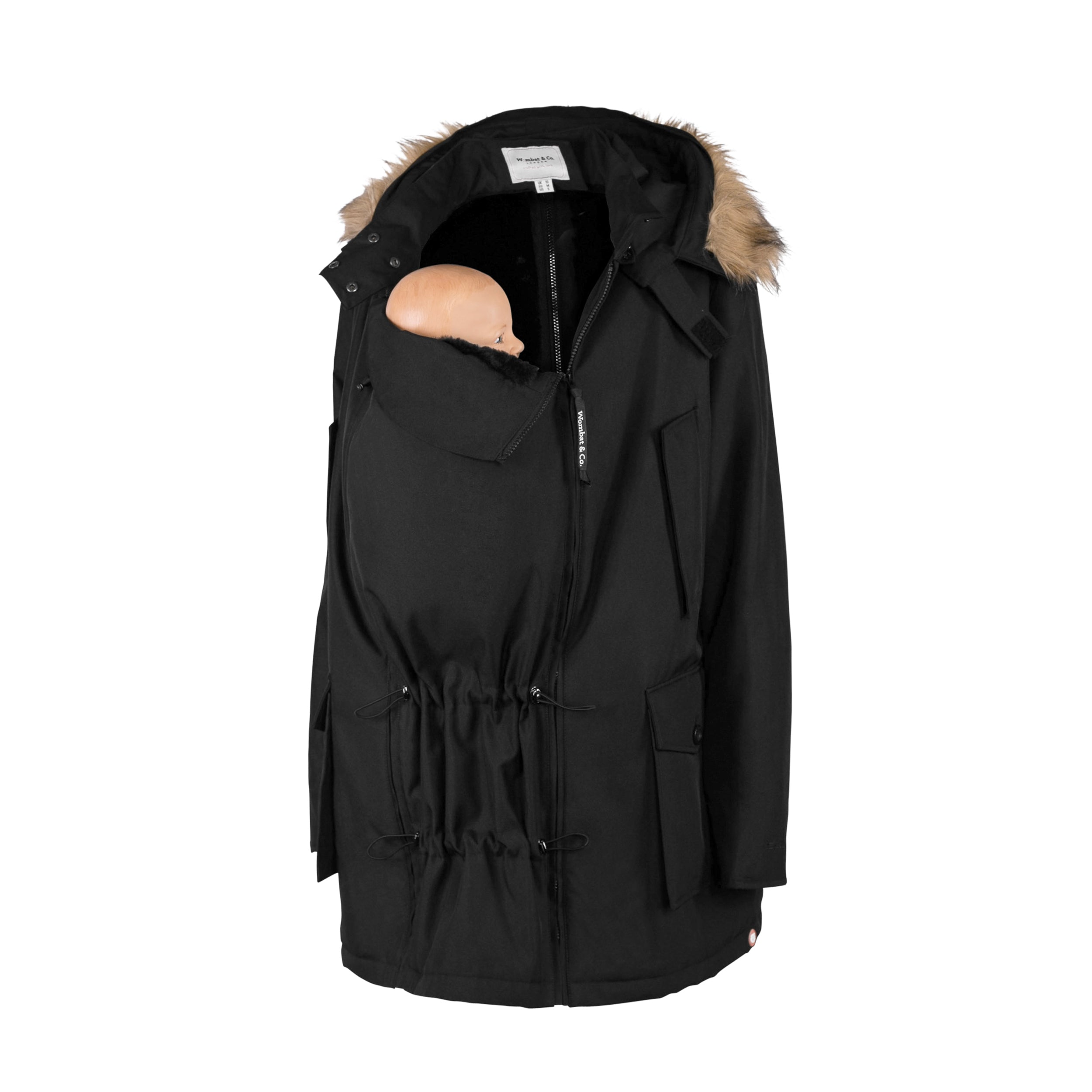 Wombat &amp; Co. Draagjas voor heren - Zwart - Draagjas - MamaMilla