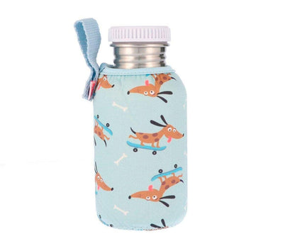 Tutete neopreen hoes voor BLAFRE en TUTETE - 500 ml - Skater Dog - Neopreen hoes - MamaMilla