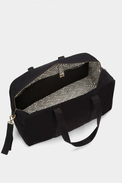 Hindbag Pusletaske Økologisk Bomuld Sort