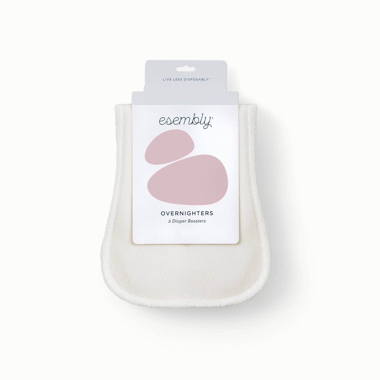 Esembly-inzetstuk van biologisch katoen met fleece - 2 stuks - Booster - MamaMilla