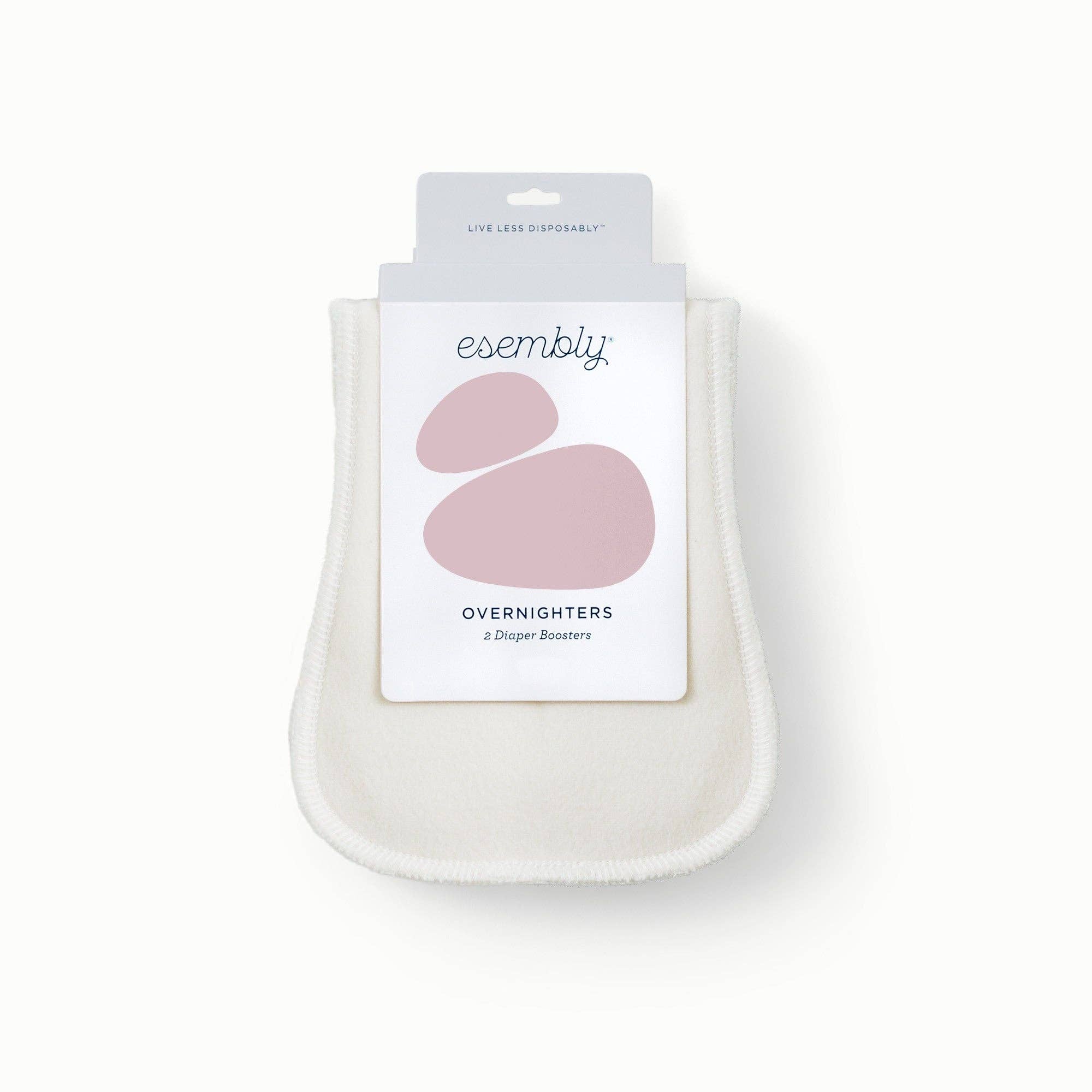 Esembly-inzetstuk van biologisch katoen met fleece - 2 stuks - Booster - MamaMilla