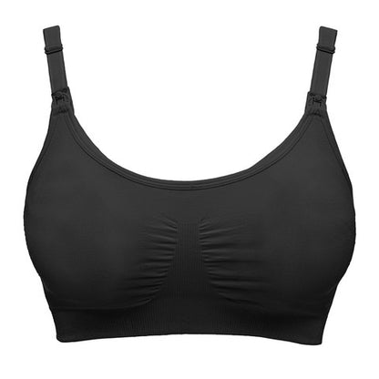 Medela Comfortabele 3-in-1 voedings- en kolfbeha, zwart, maat L
