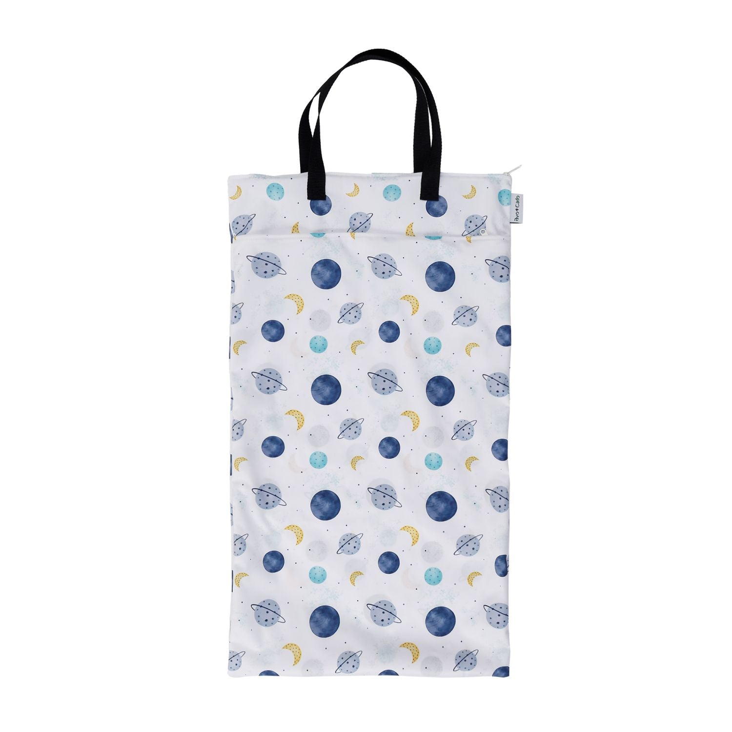avo+cado Wetbag Large met twee compartimenten en Hank - Planeten - Wetbag large - MamaMilla