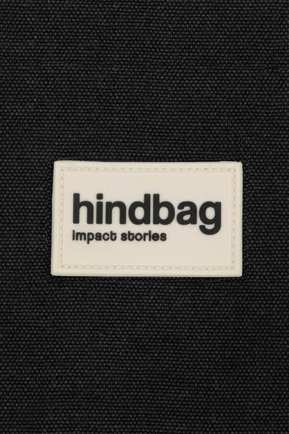 Hindbag Pusletaske Økologisk Bomuld Sort