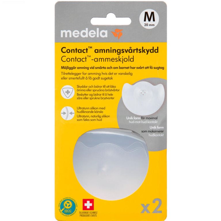 Medela Zoogcompressen (borstschild) 2 stuks – maat M, 20 mm