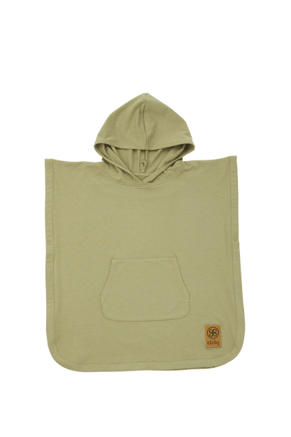 Cloby UV-poncho - Olijfgroen 3-5 jaar - - MamaMilla